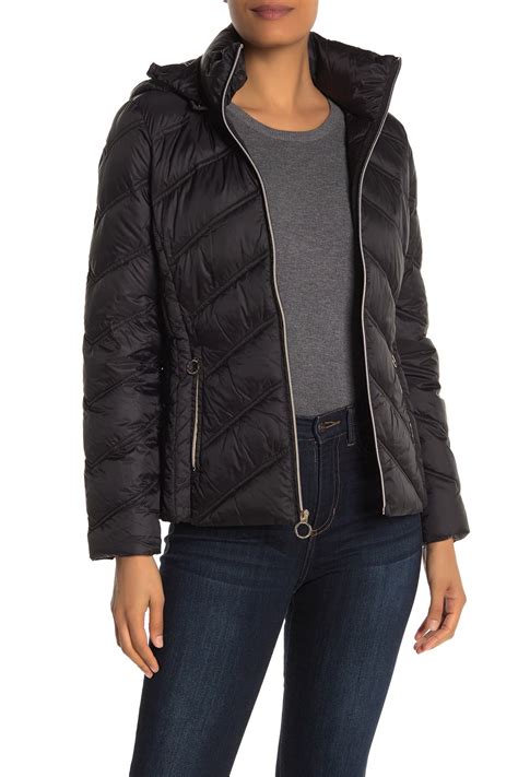 nordstrom michael kors packable puffer jackert|Michael Kors puffer jacket ladies.